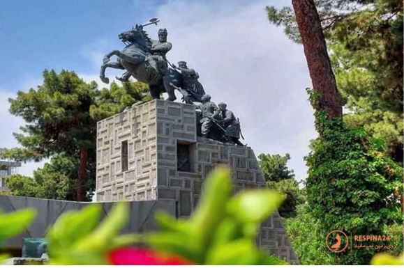 باغ نادری یکی از مکان هایی که مسافران مشهد از اهواز از آن دیدن می کنند .